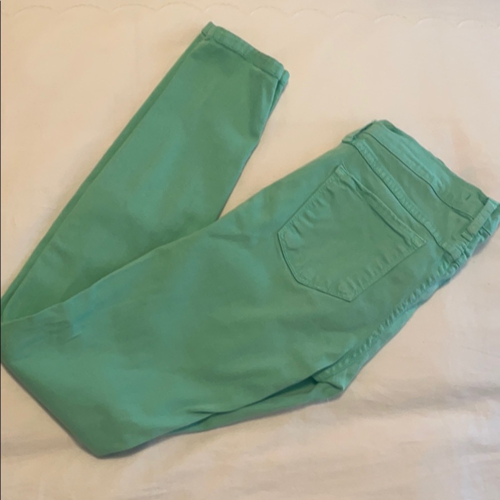 Flying Monkey Green Skinny Jeans